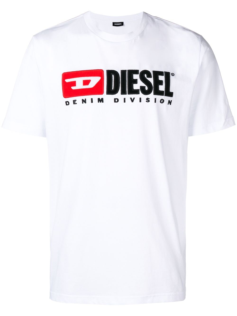 Diesel футболка с аппликацией логотипа от Diesel