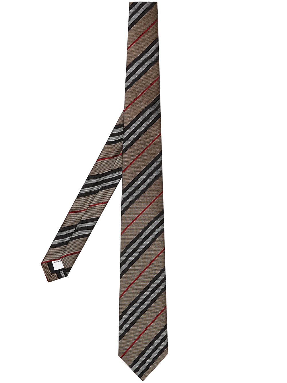 Burberry классический галстук в полоску Icon Stripe от Burberry