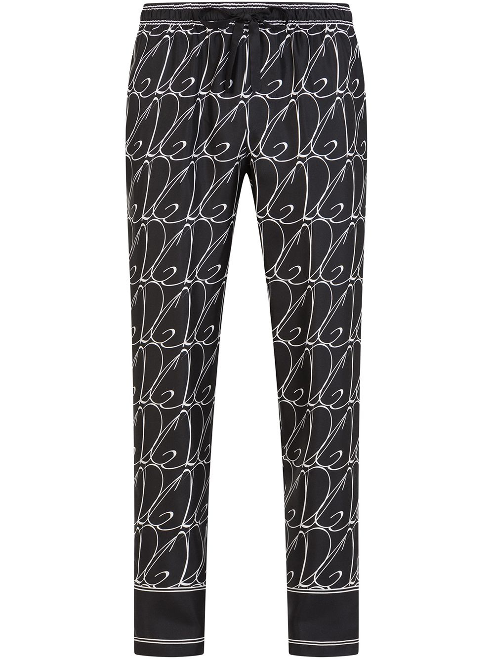 Dolce & Gabbana пижамные брюки с логотипом
