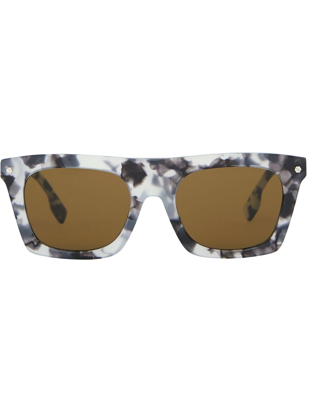 Burberry солнцезащитные очки с полосками Icon Stripe от Burberry