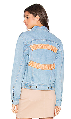 Джинсовая куртка go sit on a cactus - Understated Leather